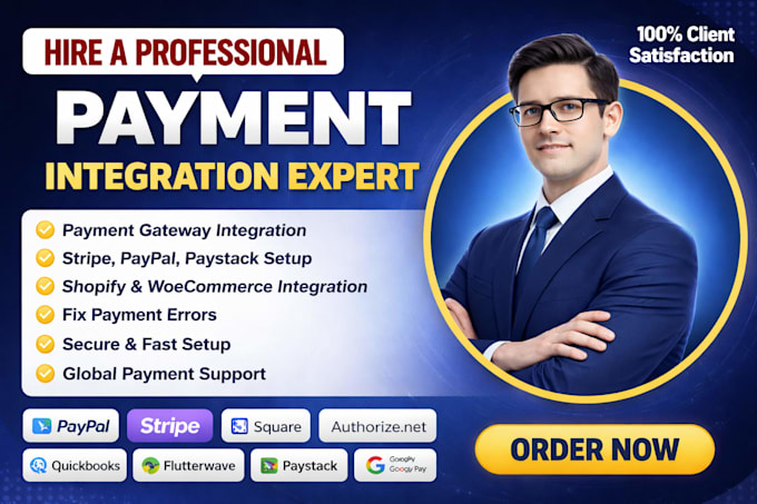 integrate payment gateway on shopify, stripe, paypal, flutterwave, paystack