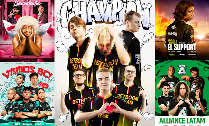 diseño de posters creativos