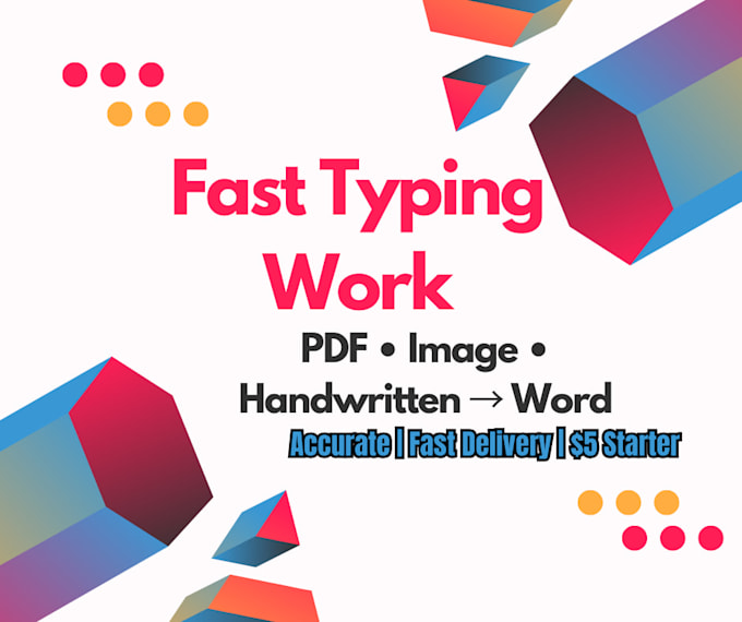 do fast and accurate typing work