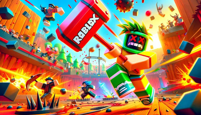 develop a full roblox game for you