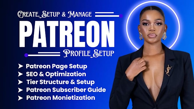 create professional patreon profile and patreon page setup