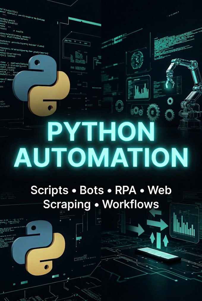 build custom python scripts and automations for your tasks or data needs