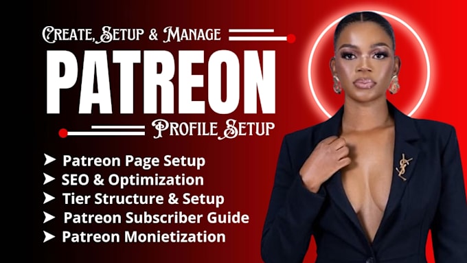 setup patreon page optimize patreon profile tier page setup, patreon promotion