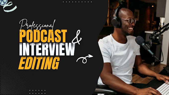 youtube podcast or interview editing