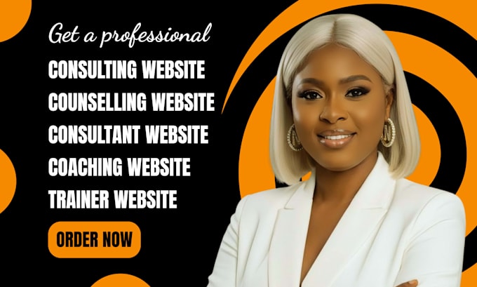 consulting website, coaching website, consultant website, counseling website