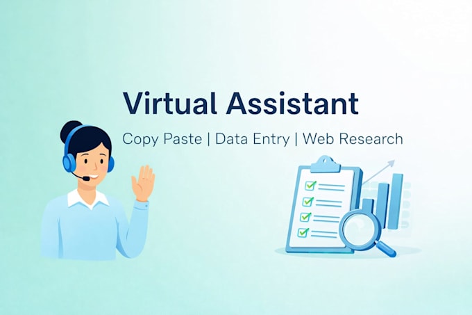 Do copy paste work, typing, and simple data entry by Austin_molefe | Fiverr