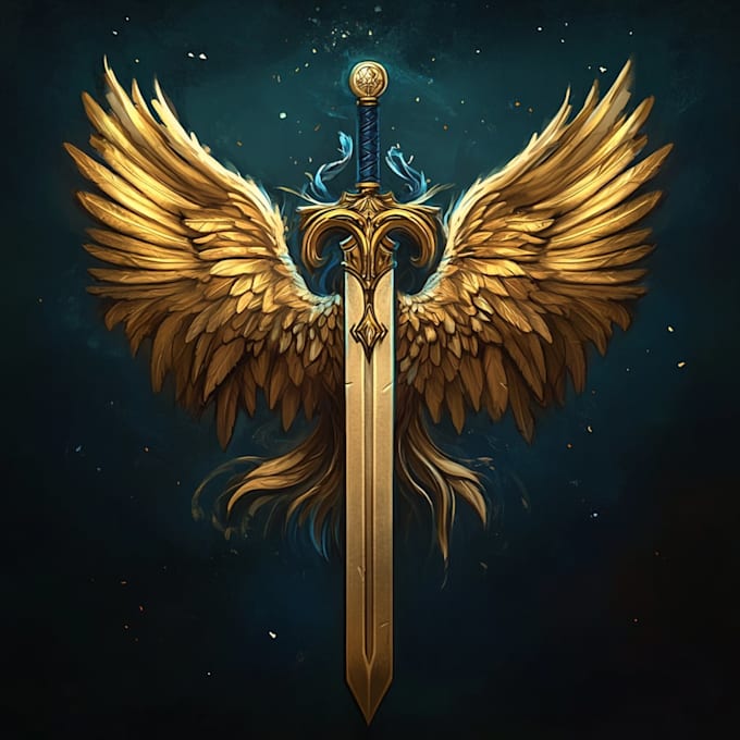do a fantasy game logo
