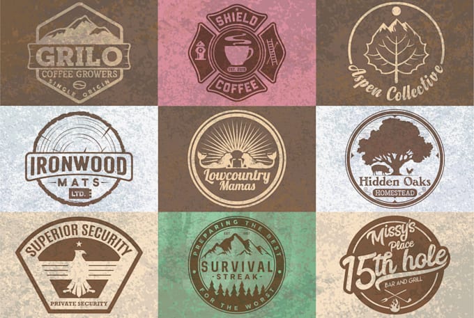 Do A Premium Badge Style Logo