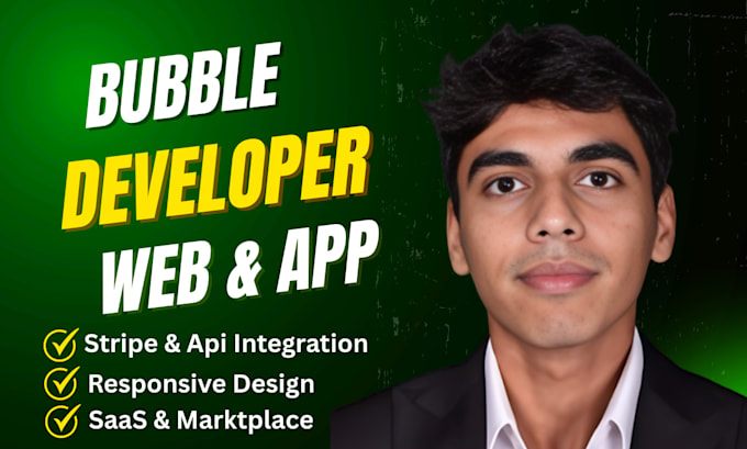 build bubble website, bubble io app, bubble saas, bubble mvp bubble developer