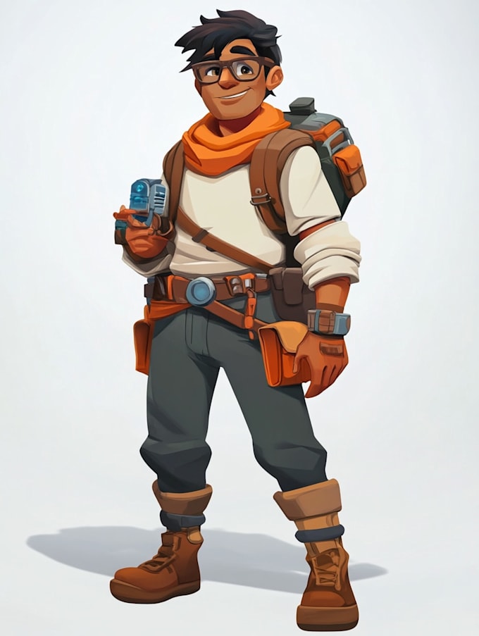design 2d game character