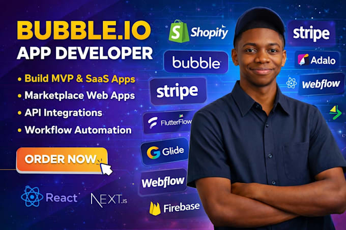 Bubble io web app developer bubble api integration bubble marketplace ...
