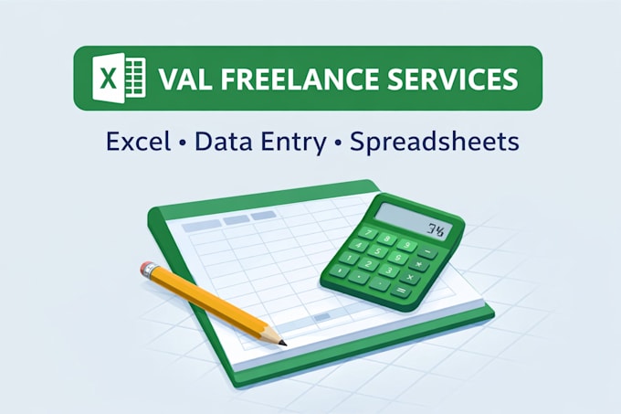 do excel data entry and spreadsheets automation