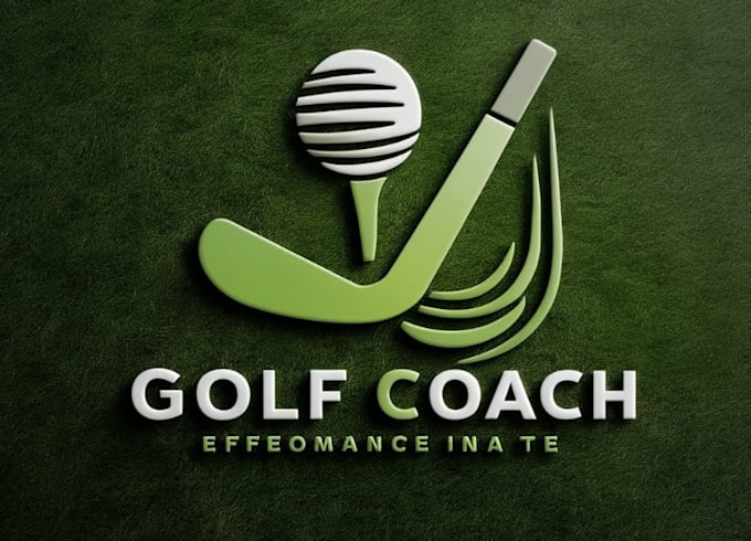 design a creative and professional golf logo