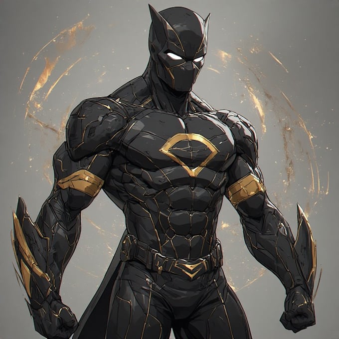 design your realistic superhero cartoonportrait