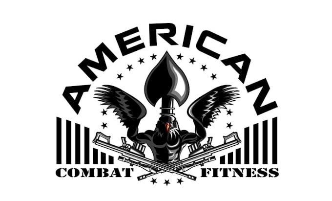 design best quality american combat fitness logo