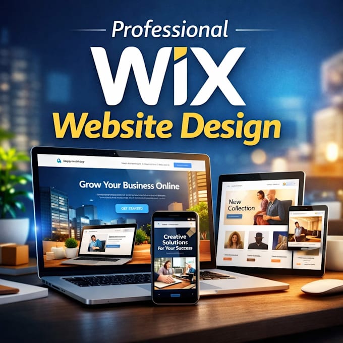 create a modern wix website