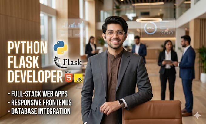 python developer flask frontend developer