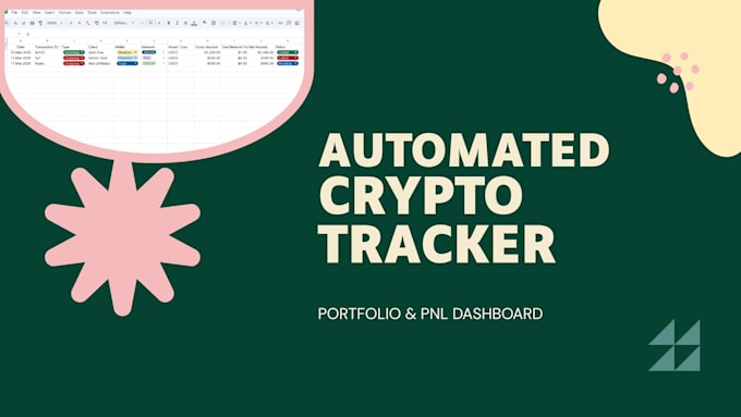 build an automated crypto portfolio and pnl tracker in google sheets