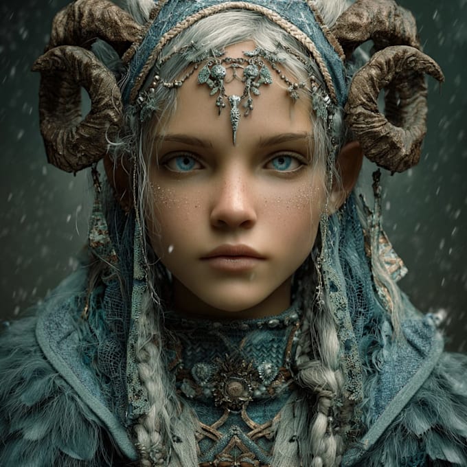 do realistic or fantasy portrait