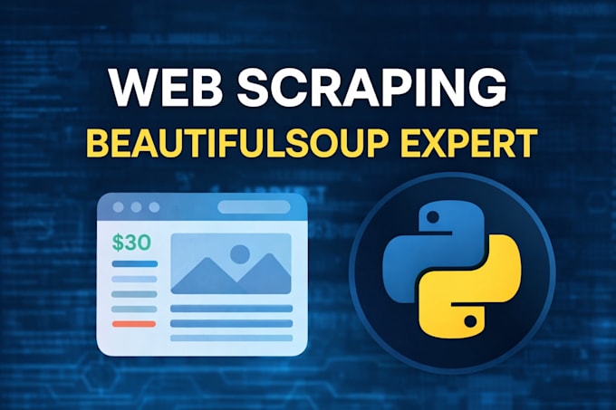 do web scraping using beautifulsoup