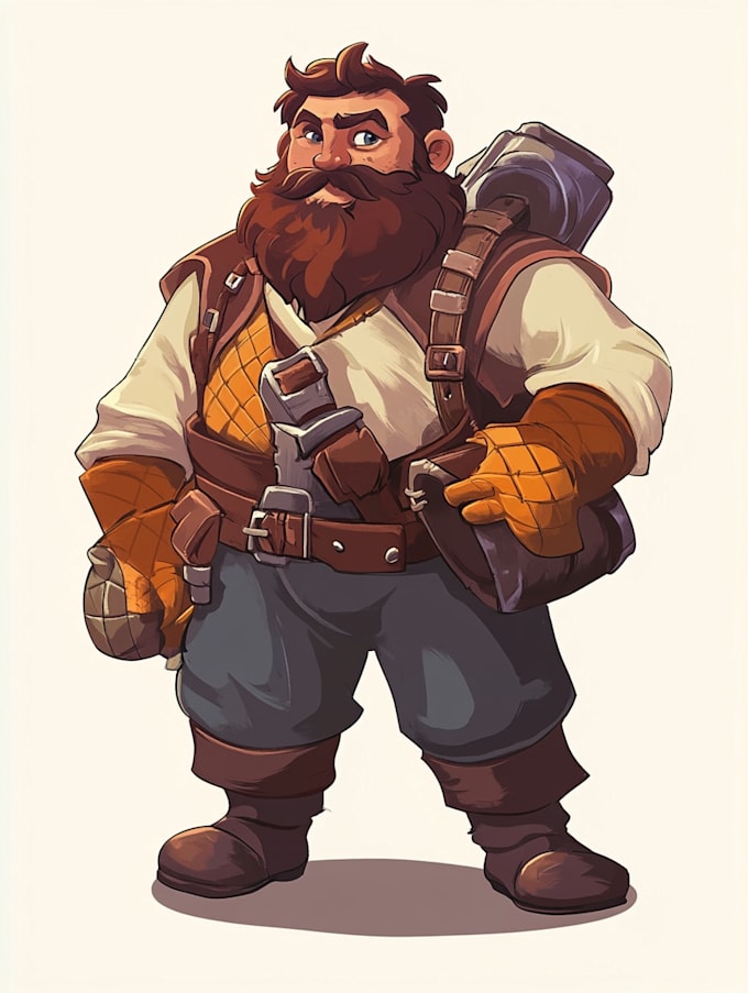design 2d game character