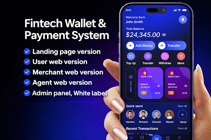 do ultimate fintech wallet and payment system platform
