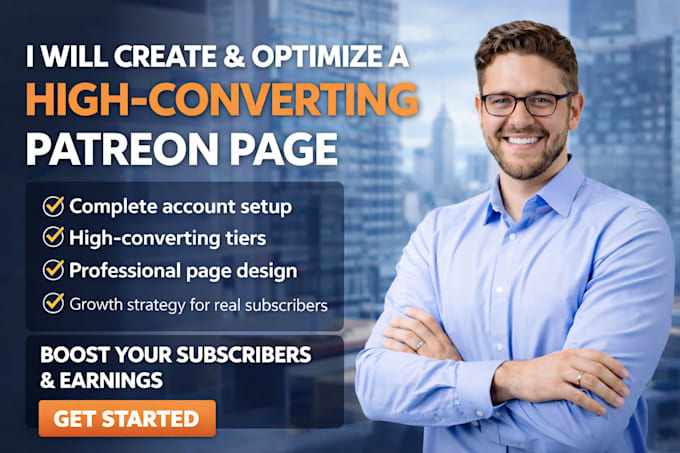 create and set up a high converting patreon page