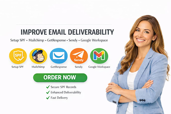 setup fix spf mailchimp getresponse sendy google workspace email deliverability