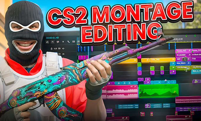 edit a cinematic counter strike 2 montage