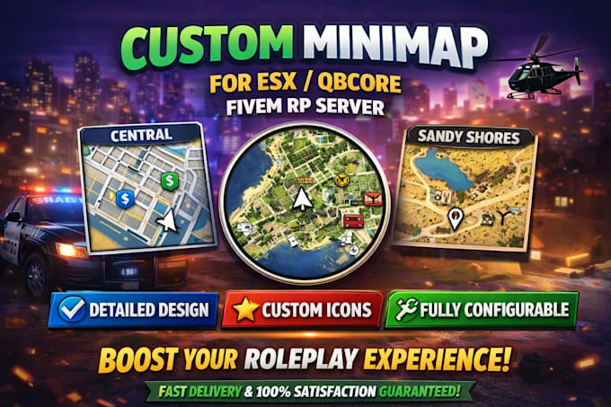 Create a custom nyc postal minimap for your fivem server by ...