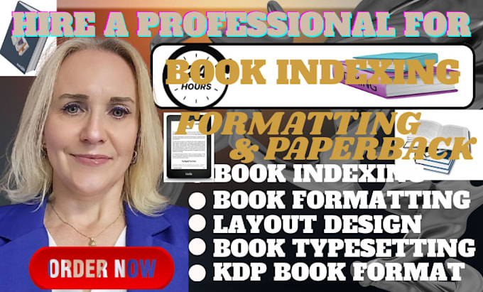 do book indexing layout, book typesetting, book formatting, proofreading