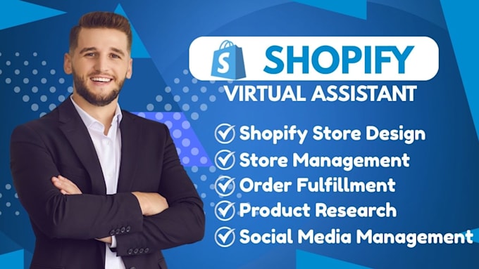 be your expert shopify virtual assistant for store management and sales growth