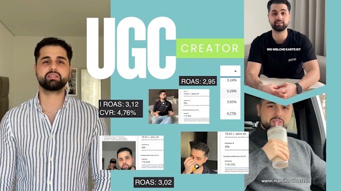 be your professional creative german ugc creator