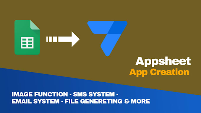 build or fix custom appsheet app