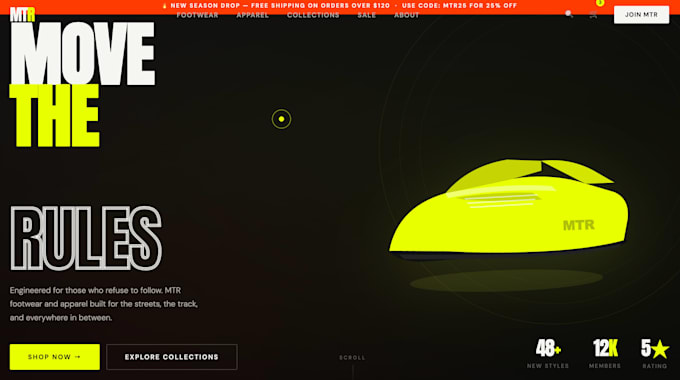 developpe your front end and customise it