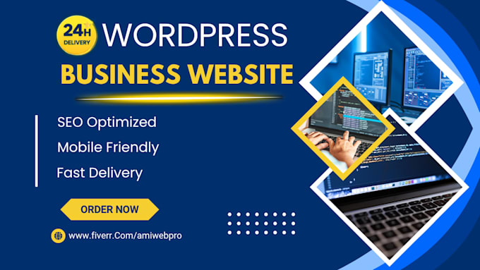 design a professional wordpress business website