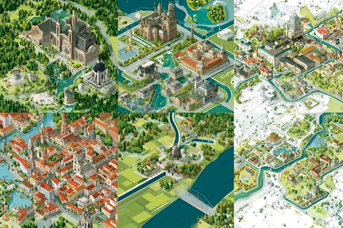 do vector map illustration and event map