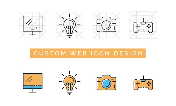 create unique and modern custom icons