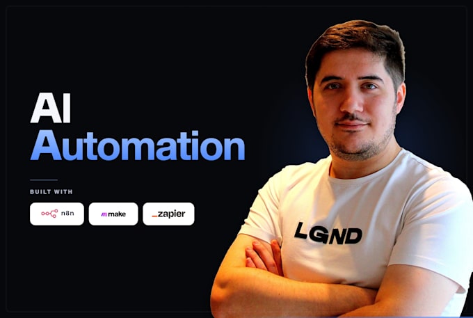 build custom ai and workflow automation using n8n, zapier