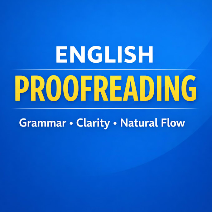 proofread and correct your english text manually