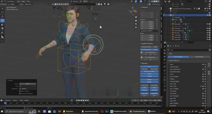 abode puppet rig,daz nsfw rig,physbone,blendshapes,hik model setup,eye tracking
