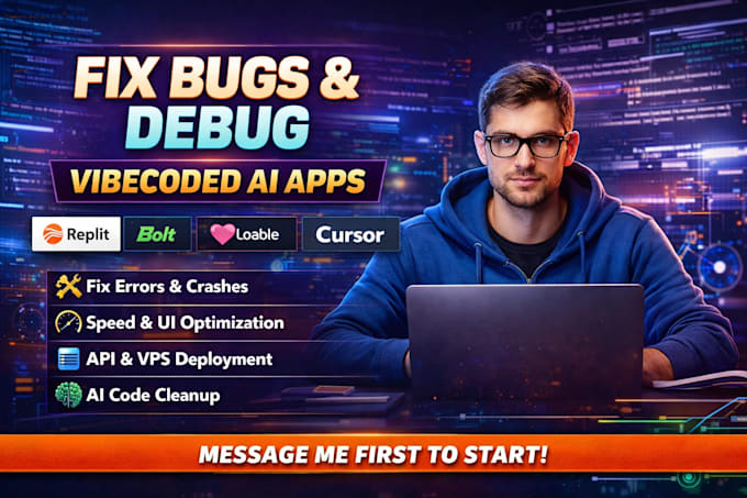 fix errors in vibecoded ai apps