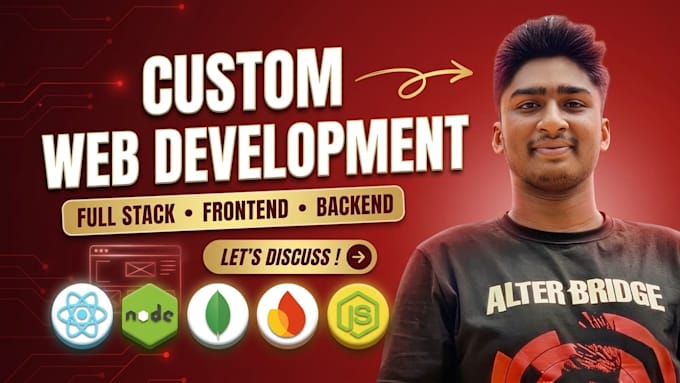 build a custom website using full stack web development for your business