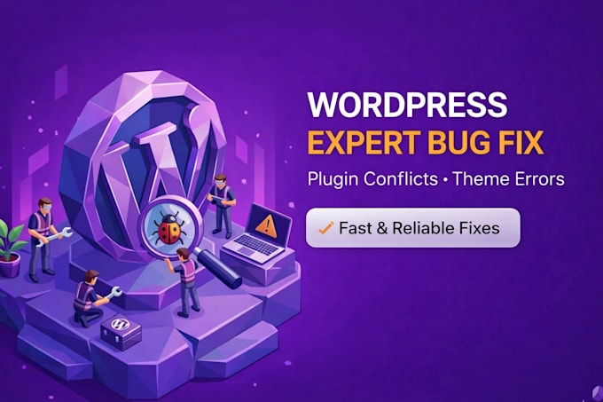 fix wordpress bugs errors plugin issues and theme conflicts