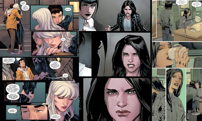 do graphic novel comic art comic book superhero illustration as comic artist