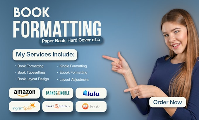 Do professional book formatting and layout design for kdp by ...