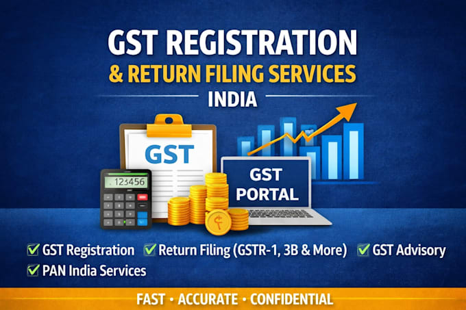 do gst registration, gst returns in india professionally