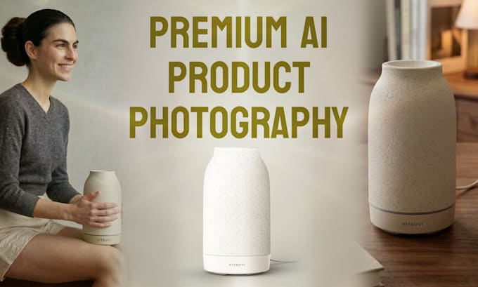 create ai product photography with realistic backgrounds
