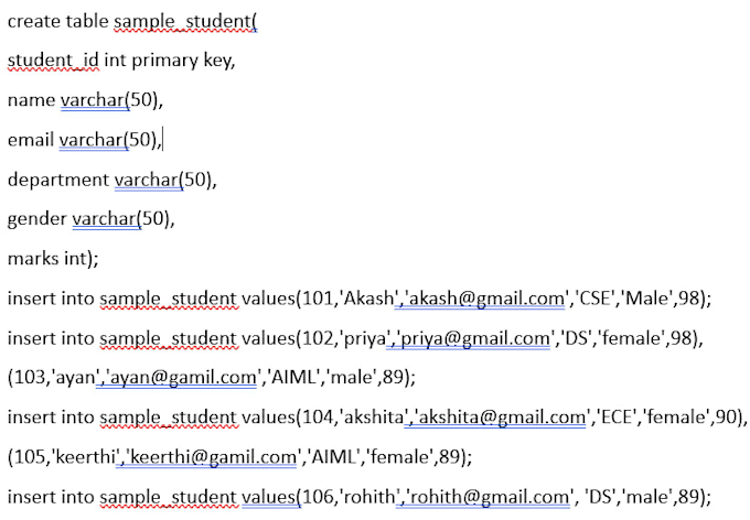 write sql queries, joins, subqueries and fix database errors