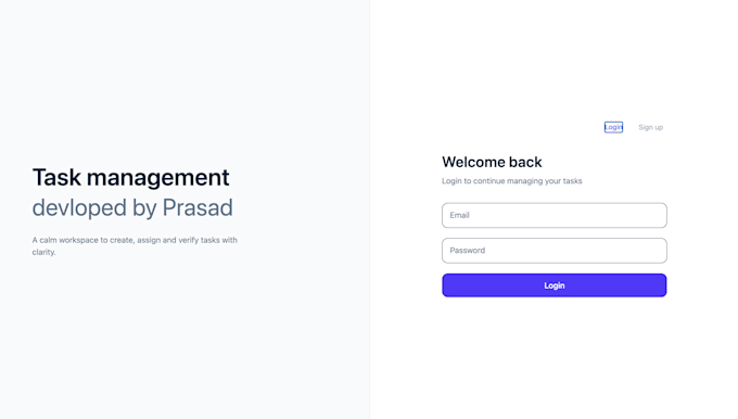 design the full stack application